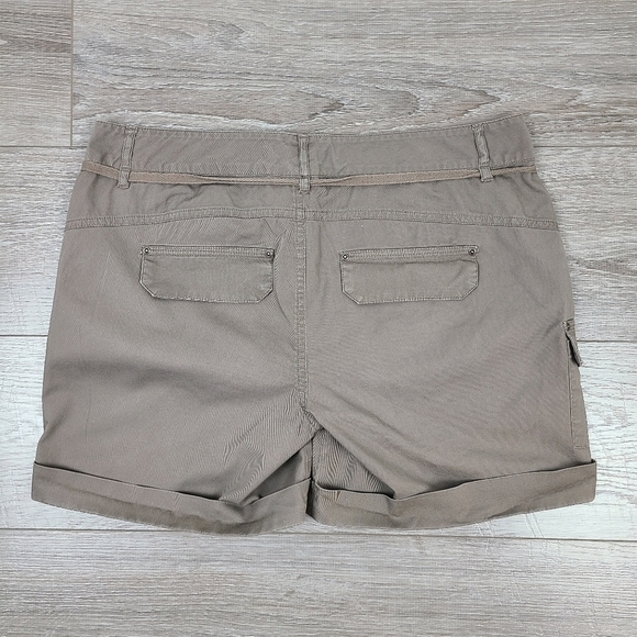 Smart Set Brown Cargo Shorts Size 7 - Picture 8 of 16
